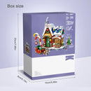 Mini Building Block Christmas House Set