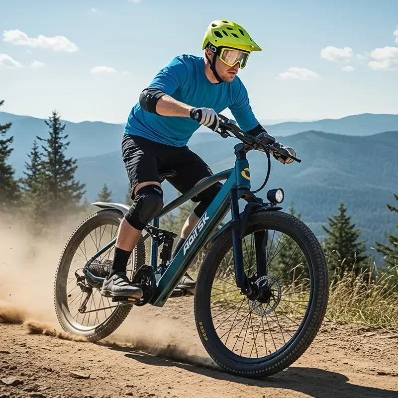 26"/24" Electric Mountain E‑Bike for Adults – 1000W Peak Motor, 36V 10.3Ah/13.3Ah Battery, 19.7 MPH Commuter Ebike