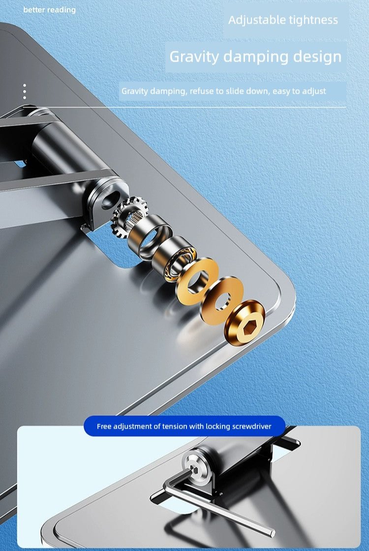 360-Degree Rotate Notebook Riser