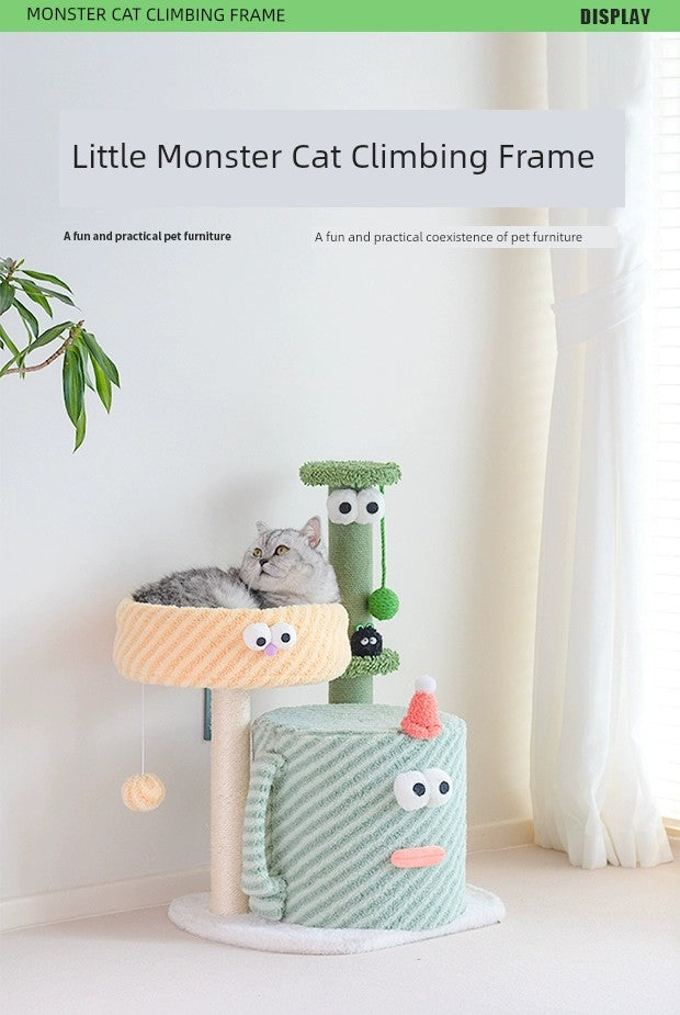 Small Monster Cat Climbing Frame
