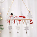 Santa Claus Wooden Hanging Ornament