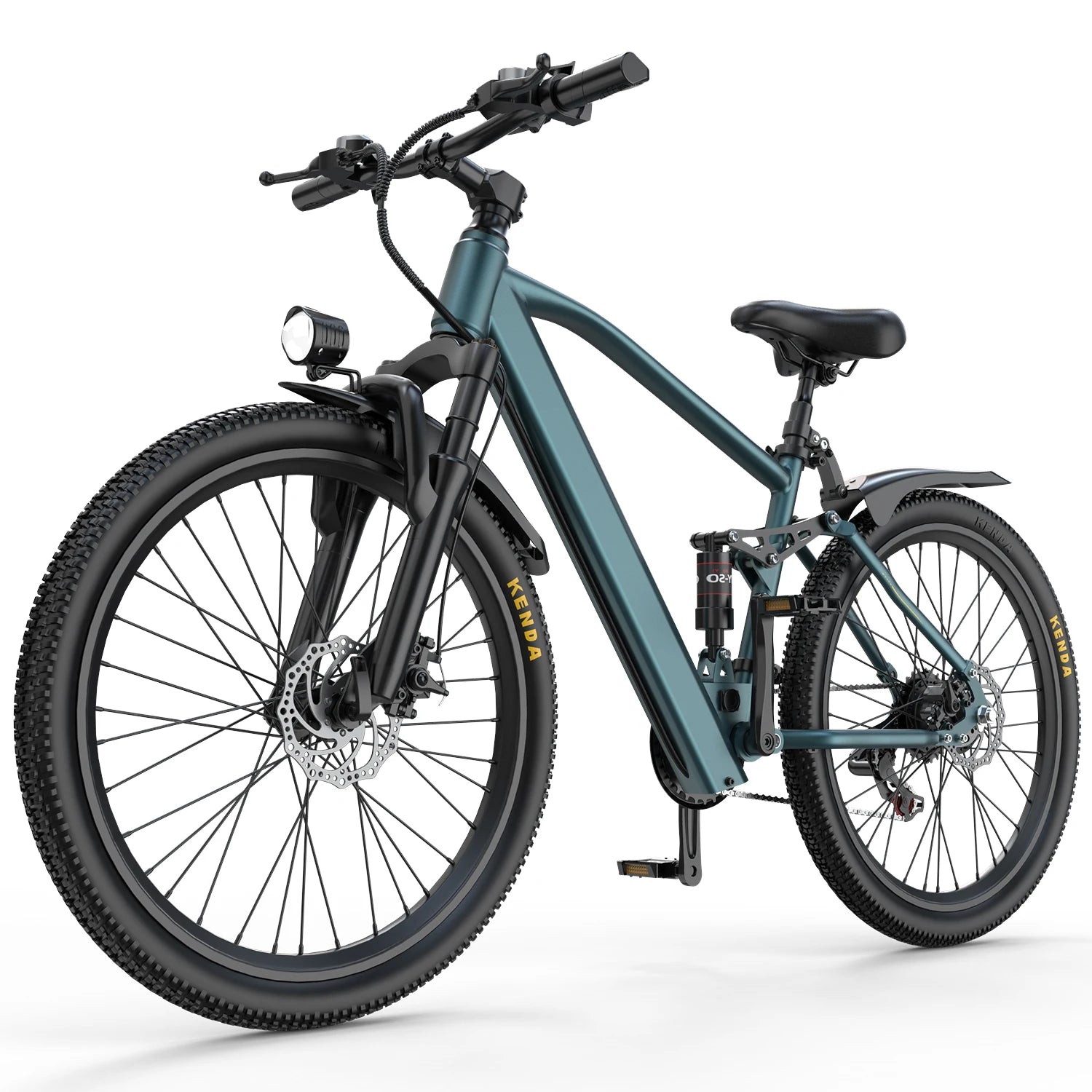 26"/24" Electric Mountain E‑Bike for Adults – 1000W Peak Motor, 36V 10.3Ah/13.3Ah Battery, 19.7 MPH Commuter Ebike