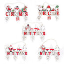 Santa Claus Wooden Hanging Ornament
