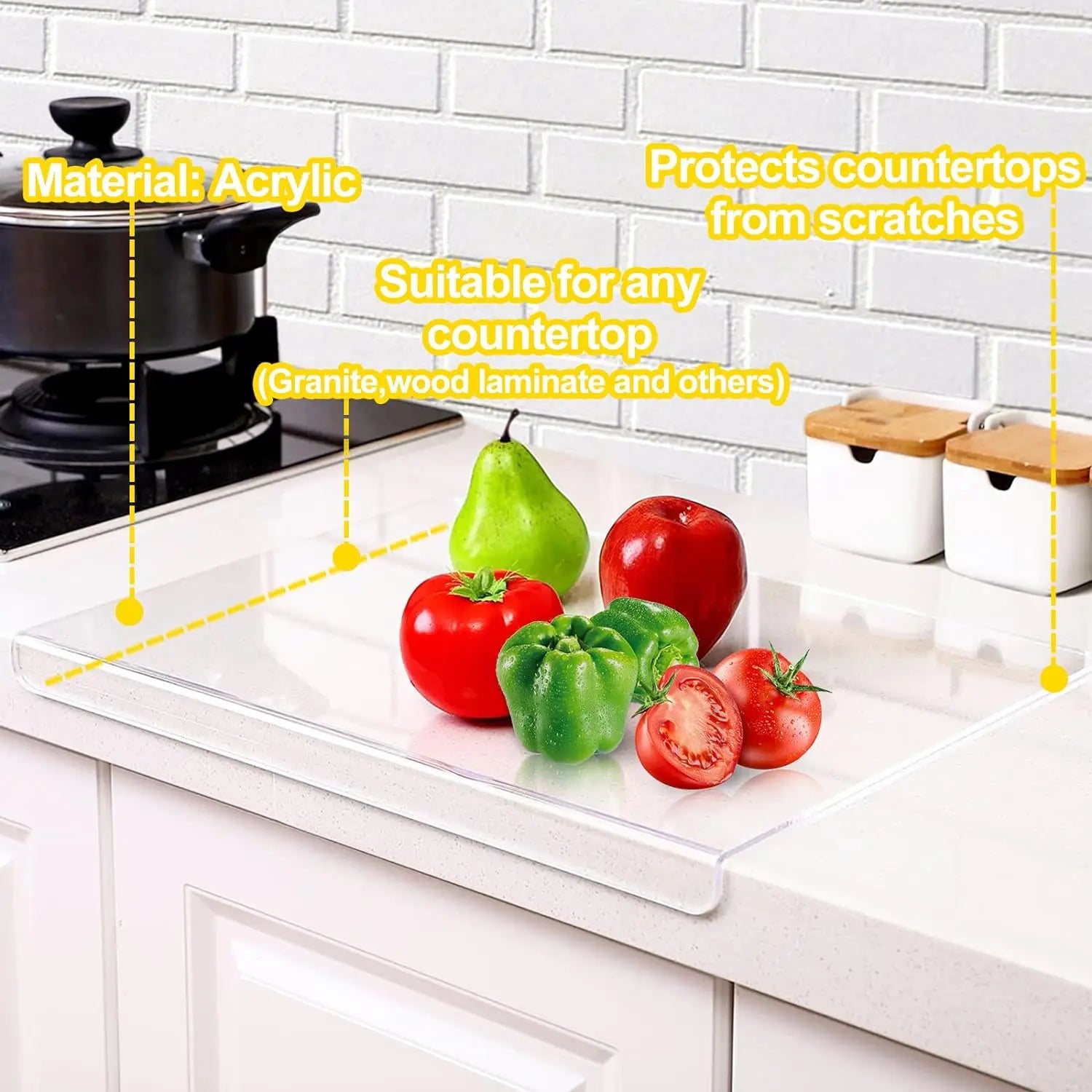 Eco-Friendly Acrylic Cutting Board