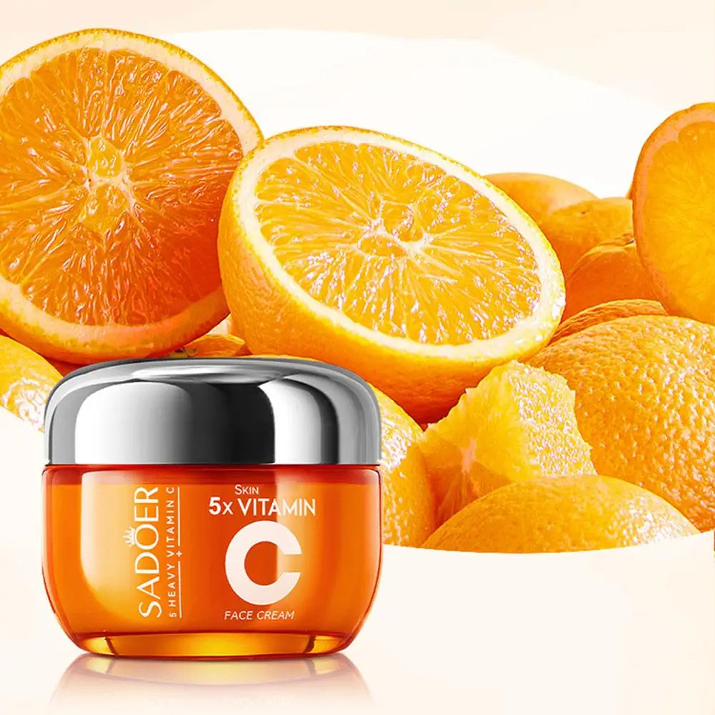 Vitamin C Brightening Essence Set – Dark Spot Corrector, Pore Minimizer & Skin Tone Perfector (50g Cream + 130ml Toner + 30ml Serum)