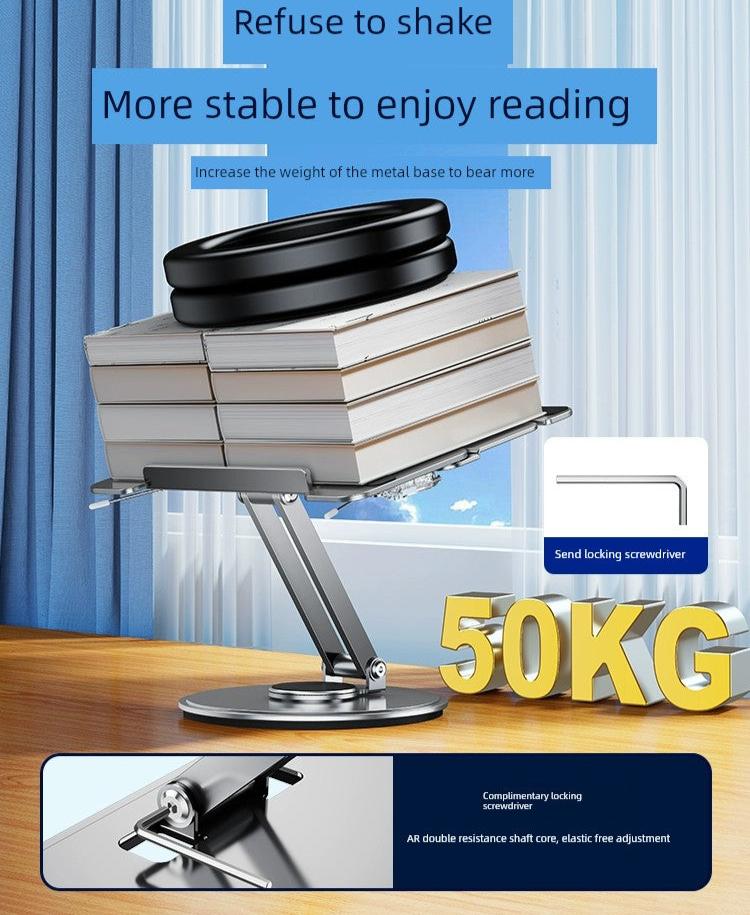 360-Degree Rotate Notebook Riser