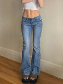 PUNK STYLE GIRL’s Flared Jeans
