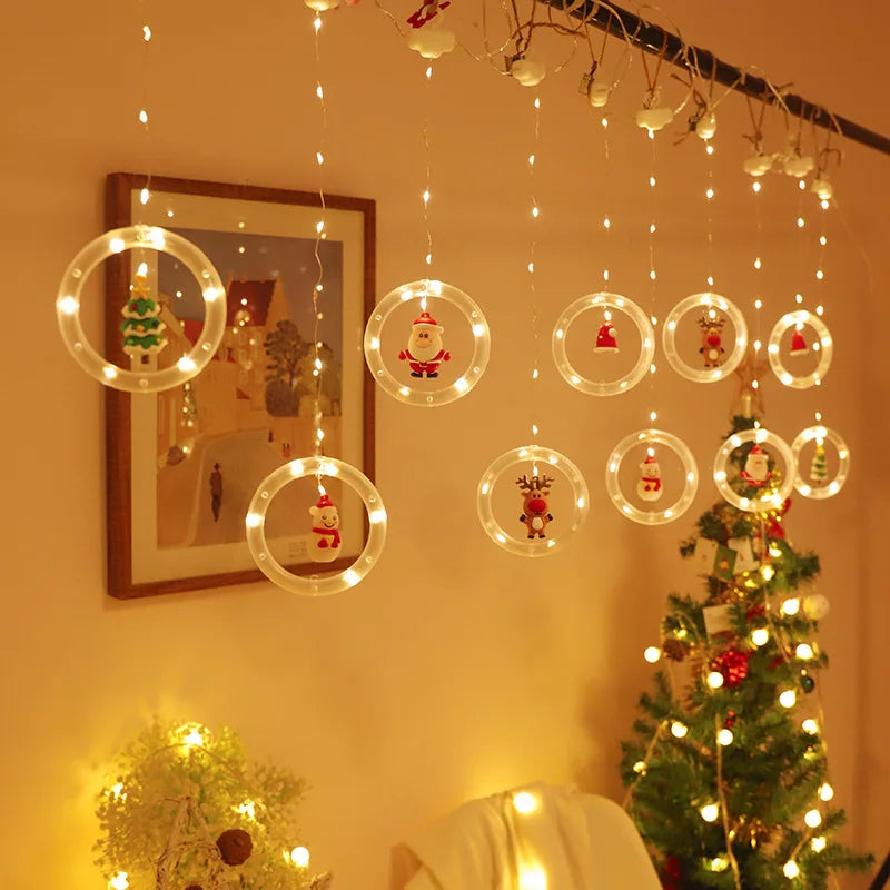 Christmas Wish Ball LED Fairy Curtain Lights