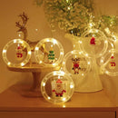 Christmas Wish Ball LED Fairy Curtain Lights