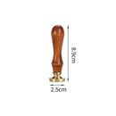 Christmas Wax Seal Stamps Head with Wooden Handle