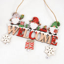 Santa Claus Wooden Hanging Ornament