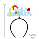 Easter Funny Glasses Props – Kids’ Cartoon Bunny & Eggshell Eyeglass Frames, Non‑Woven Fabric Easter Party Decorations & Gifts