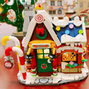 Mini Building Block Christmas House Set
