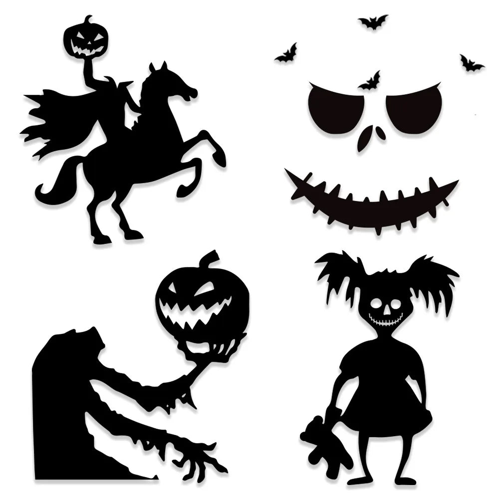 Halloween Door and Window Stickers