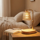 50W Candle Warmer Lamp with Timer – Dimmable Glass Candle Melter, Adjustable Light for Cozy Bedroom & Home Decor (No Flame, No Smoke)