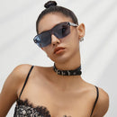 Acetate Square Rectangular Polarized Sunglasses
