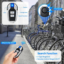 Hollarm Wireless Bicycle Vibration Alarm Rechargeable Waterproof Motorcycle Bike Alarms Remote Control Anti Lost Security Sensor