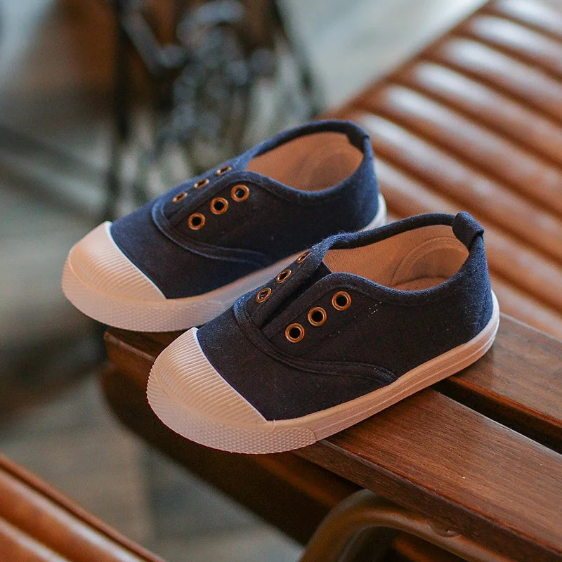 Spring & Summer Kids Canvas Sneakers