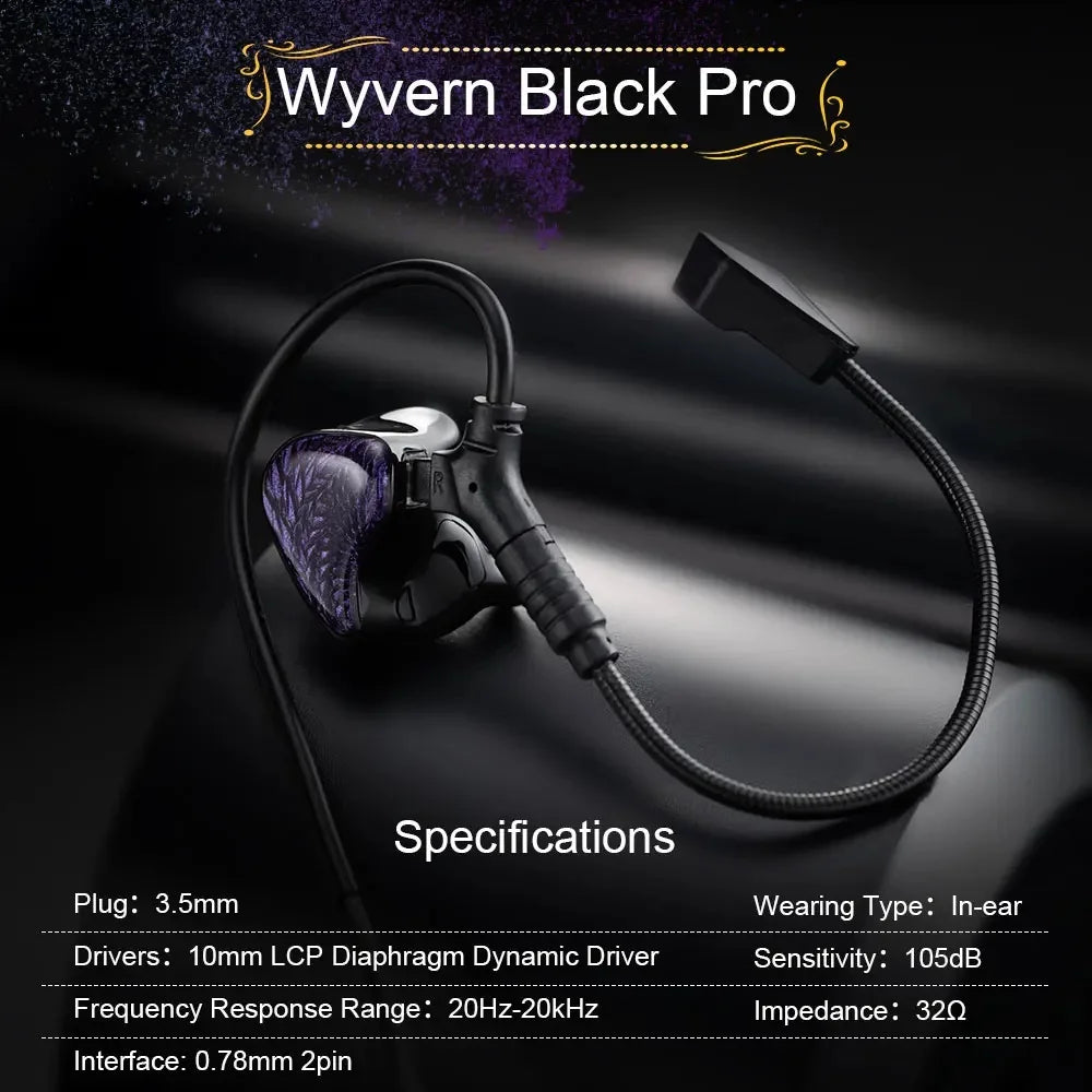 HiFi Metal In‑Ear Monitor Earphones with Mic, Wired Gaming Headset (3.5mm / Type‑C Options)