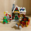 Mini Building Block Christmas House Set