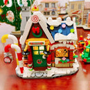 Mini Building Block Christmas House Set