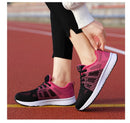 Breathable Mesh Lace-Up Sneakers