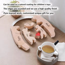 Personalized Wooden Bear Family Puzzle – Custom Name Engraved Home Decor, Heartwarming Gift for Mom, Baby, Couples & Holidays