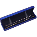 LED Light Necklace Gift Box – Velvet Square Jewelry Case for Engagement, Proposal, Pendant & Bracelet Presentation