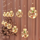 Christmas Wish Ball LED Fairy Curtain Lights