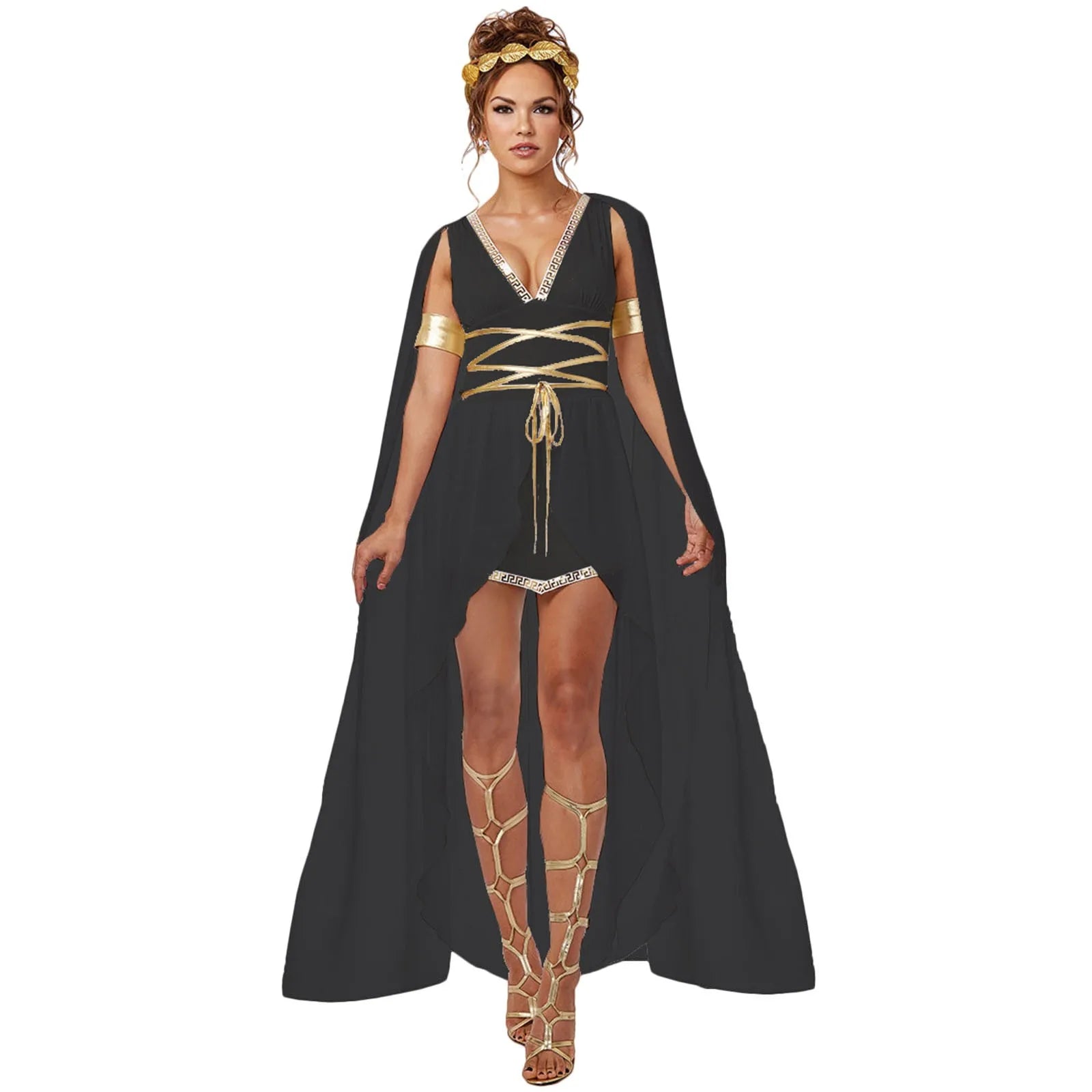 Women’s Greek Goddess Athena Costume | Roman Princess Arabic Robe | Halloween Carnival Cosplay Dress