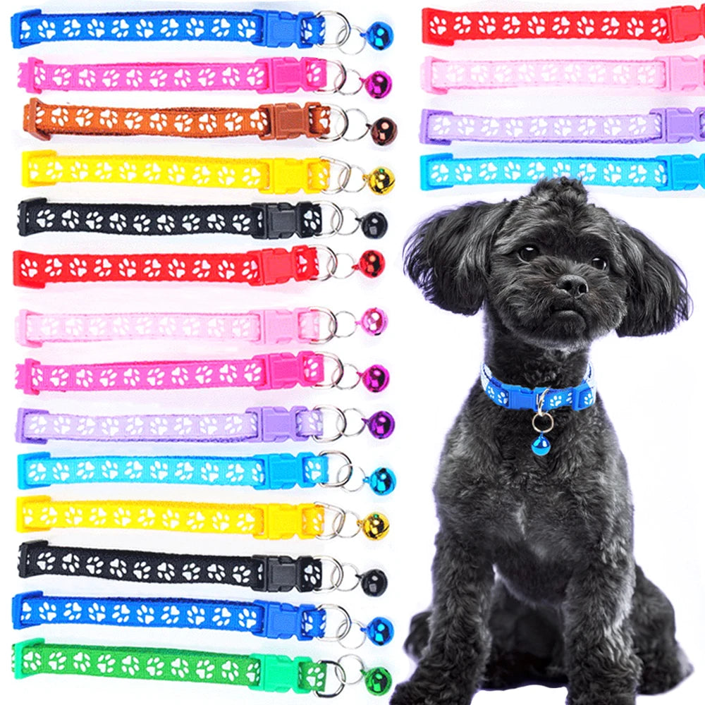 Small Dog and Cat Collar with Bell