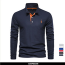 Men’s Deer Embroidery Polo Shirt