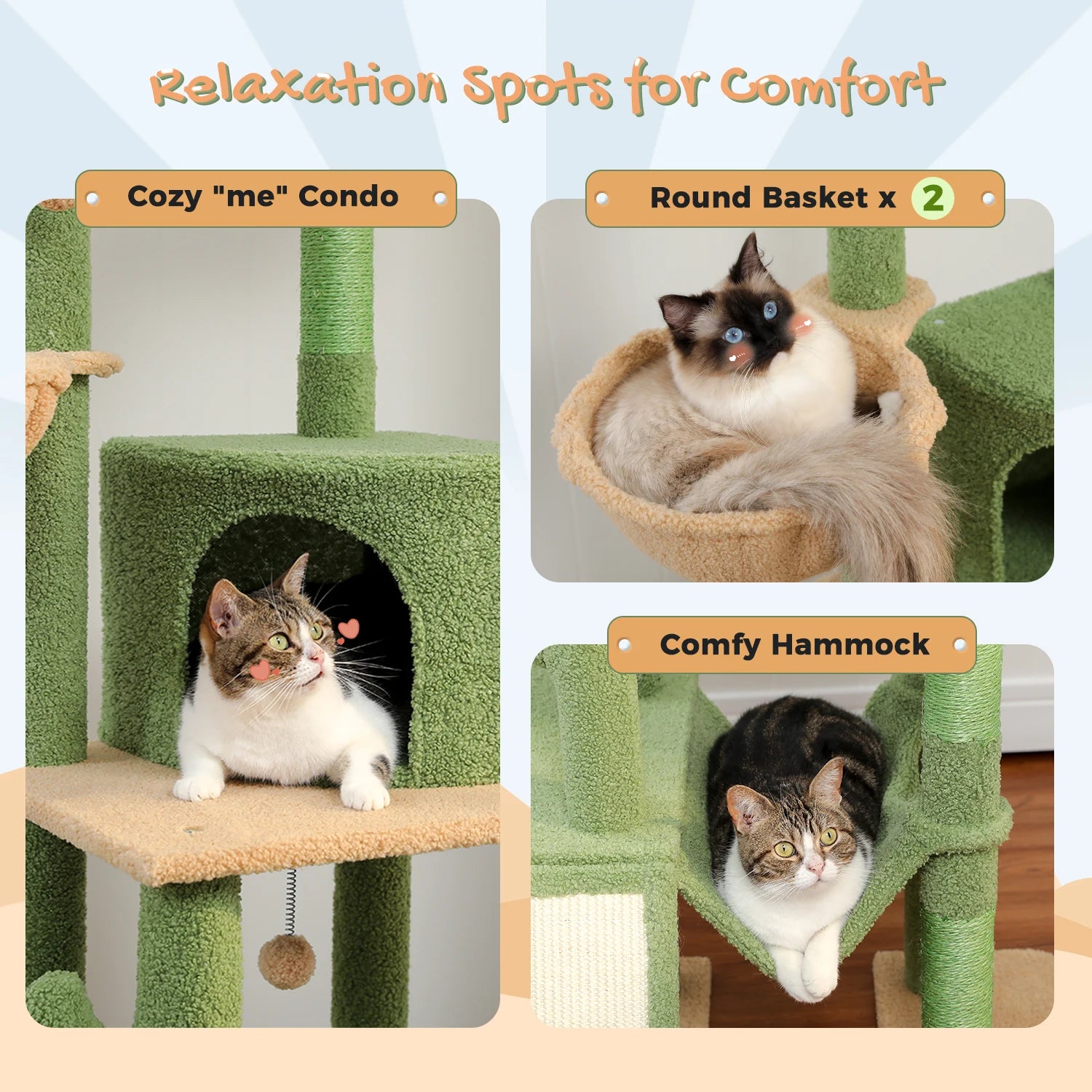 Cactus Cat Tree
