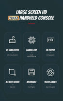 Retro R36S Handheld Game Console – 128GB Linux System, 3.5" IPS Display, Built‑In Classic Games, Ultra‑Portable Retro Player