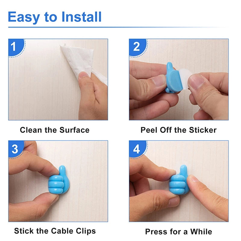 Silicone Thumb Wall Hook