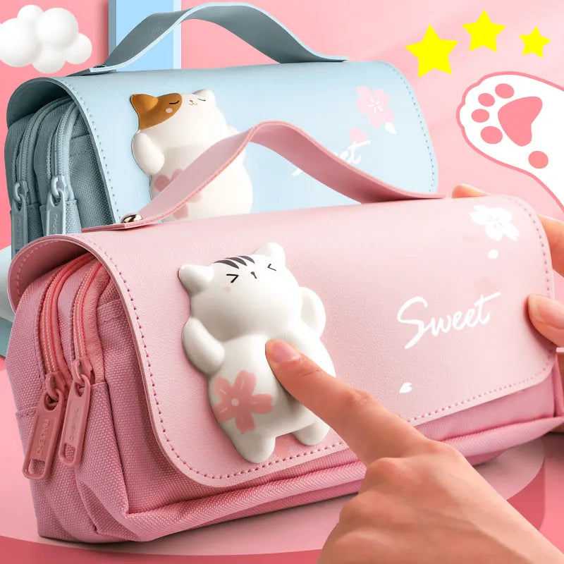 3D Kawaii Pencil Case