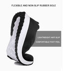 Breathable Mesh Lace-Up Sneakers