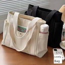 Artsy Student Book Canvas Bag