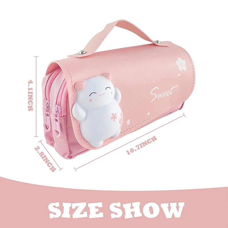 3D Kawaii Pencil Case