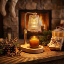 50W Candle Warmer Lamp with Timer – Dimmable Glass Candle Melter, Adjustable Light for Cozy Bedroom & Home Decor (No Flame, No Smoke)