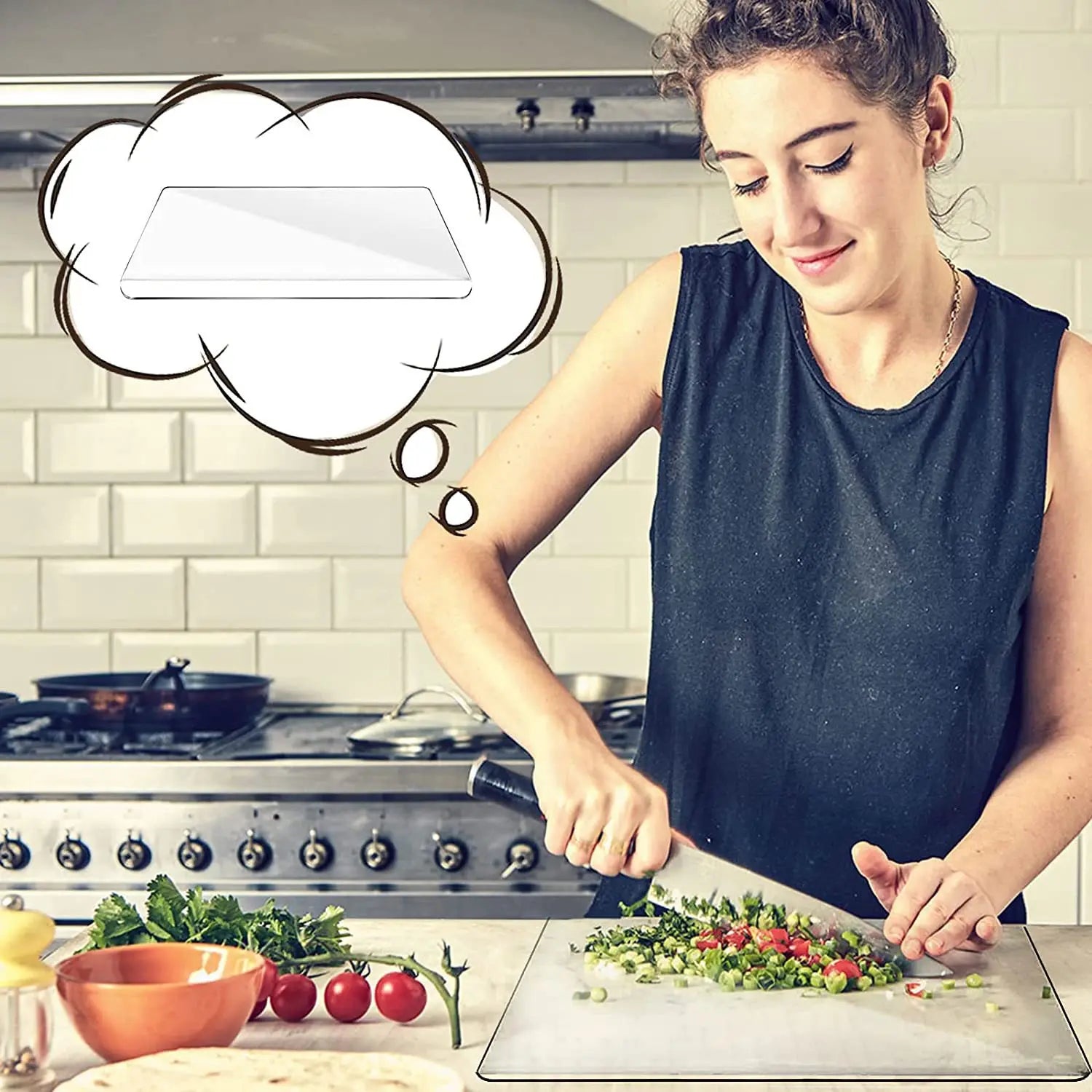 Eco-Friendly Acrylic Cutting Board