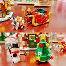 Mini Building Block Christmas House Set