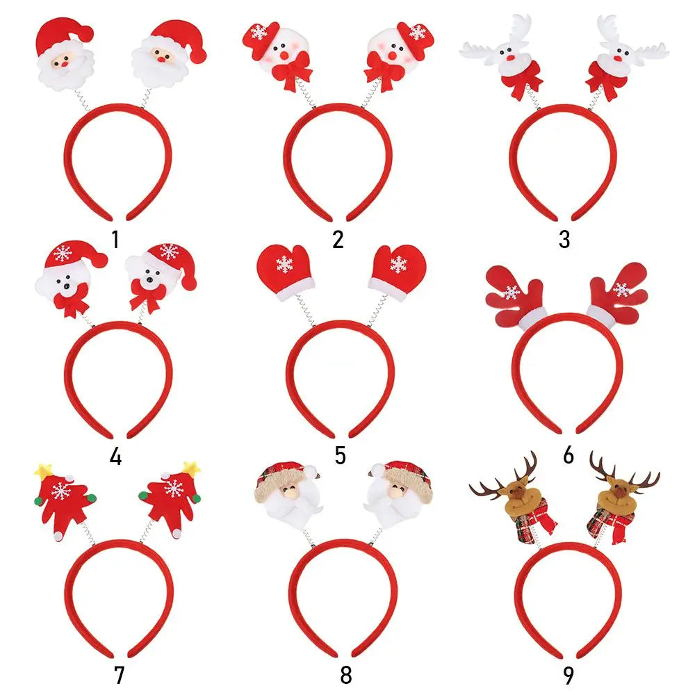Party Cosplay Antlers Santa Claus Christmas Headband