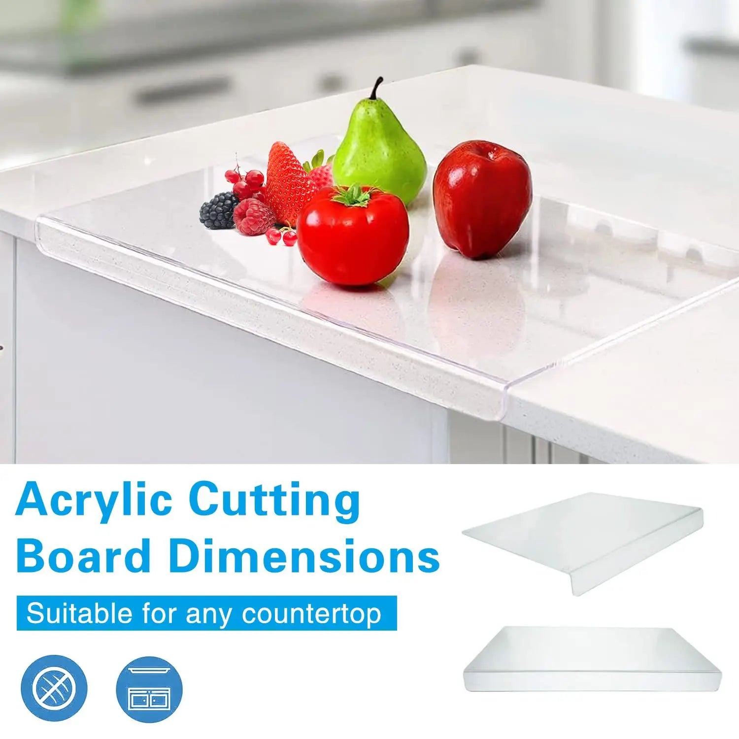 Eco-Friendly Acrylic Cutting Board