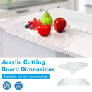 Eco-Friendly Acrylic Cutting Board
