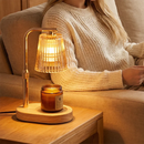 50W Candle Warmer Lamp with Timer – Dimmable Glass Candle Melter, Adjustable Light for Cozy Bedroom & Home Decor (No Flame, No Smoke)
