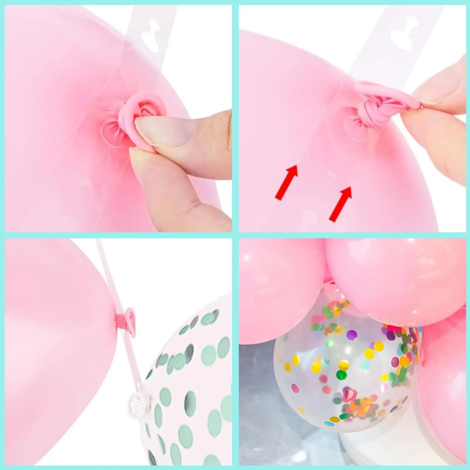 Easter Balloon Garland Arch Kit – Happy Easter Bunny Pastel Rainbow Balloons for Egg Hunt, Baby Shower & Spring Birthday Party Decorations (120 PCS)