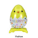 Easter Bunny Disposable Tableware Set – Cute Cartoon Rabbit Paper Plates, Cups & Napkins for Kids Birthday, Easter Parties & Spring Celebrations
