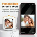 Intelligent Touch Screen ENC Bluetooth 5.1 Earbuds – Waterproof TWS Earphones with TF Card Support & Noise Cancelling Mic