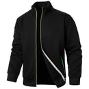 Men’s Zipper Cardigan Stand Collar Jacket